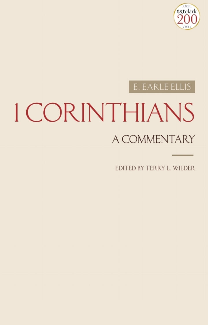 1 Corinthians 1st Edition A Commentary